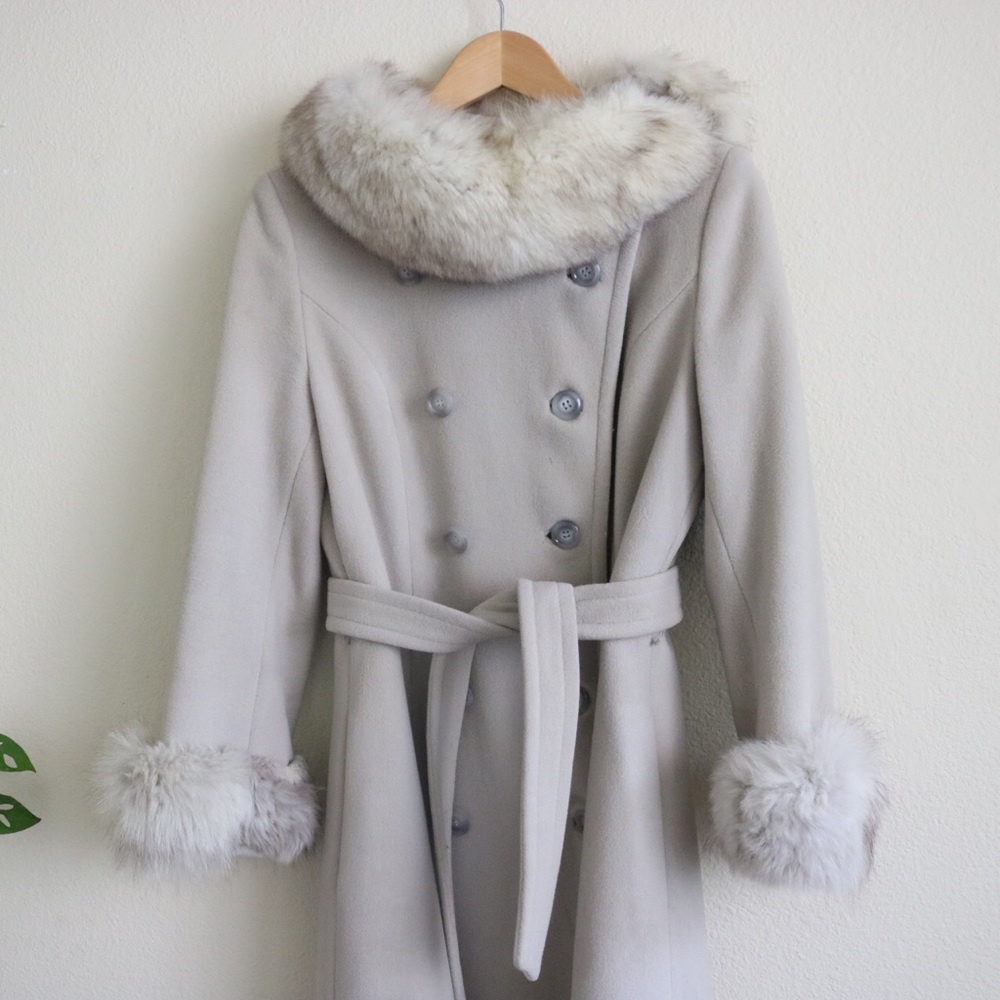 Vintage 1970s Pure Wool Pennylane Coat - Picture 3 of 6